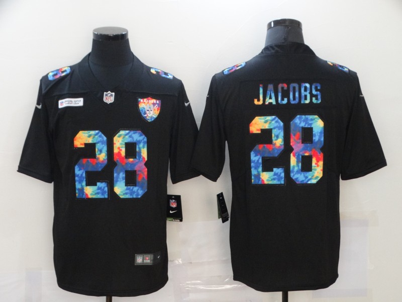 Men's Las Vegas Raiders Josh Jacobs Black Jersey